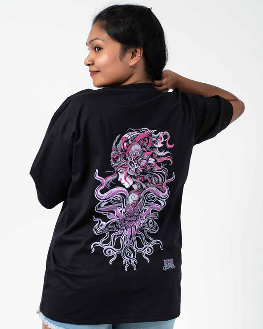 OCEAN ELEGANCE OVERSIZED TEE WOMEN