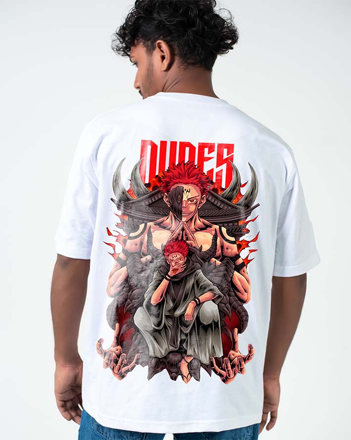 SUKUNA OVERSIZED TEE MEN